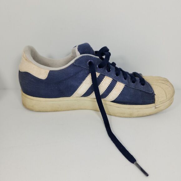 1999 Adidas Shell Toe Sneakers Men's Size 8 or Women's Size 9 PWC 681-001 662300 - Picture 7 of 16